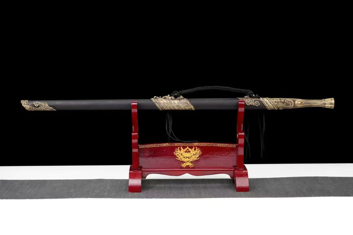 龙泉剑掌柜长剑汉剑龙凤檀未开刃