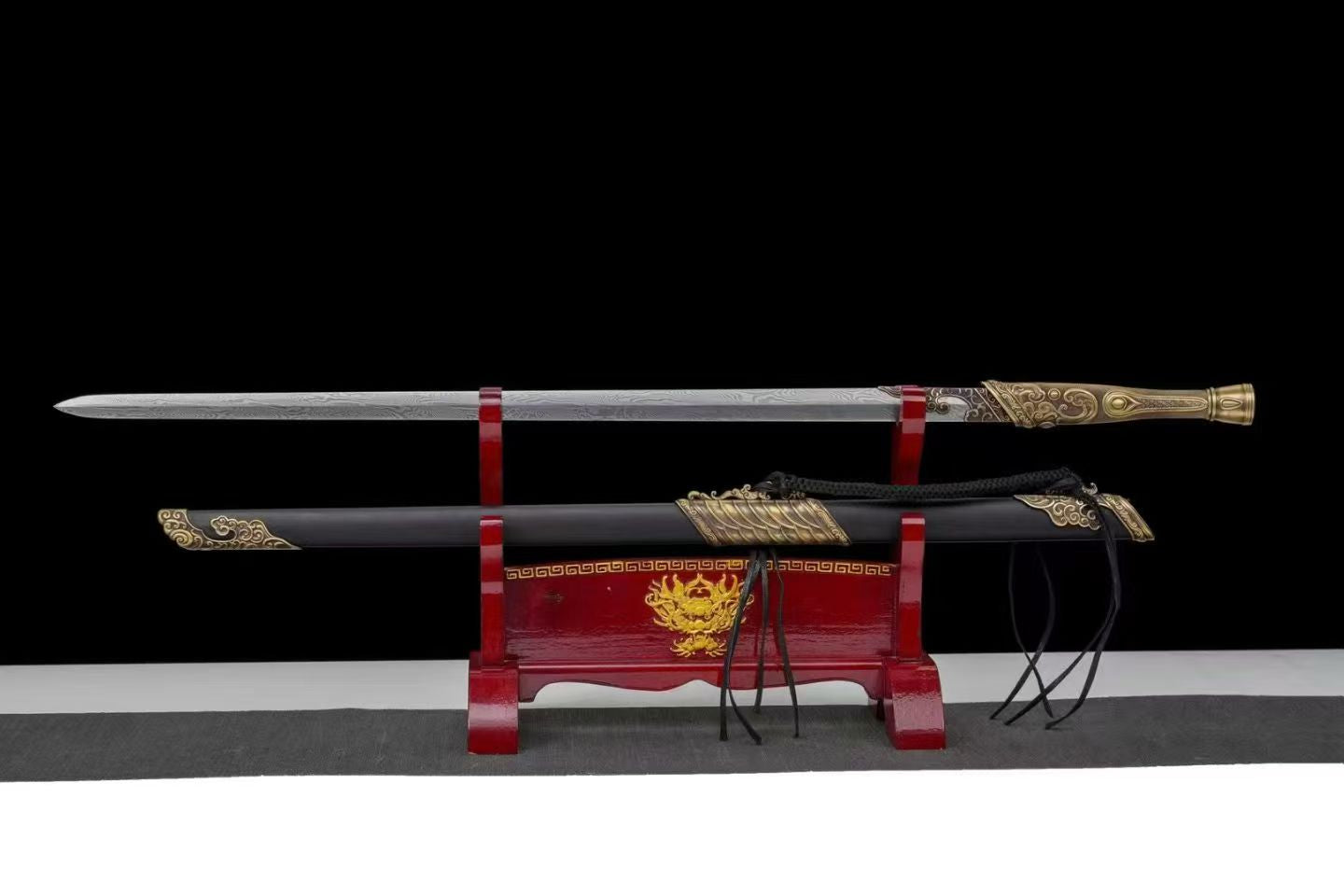 龙泉剑掌柜长剑汉剑龙凤檀未开刃