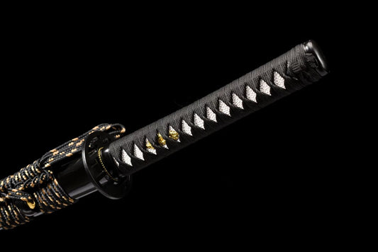 龙泉剑气堂刀剑肋差长款武士t10钢烧刃收藏把玩装饰未开刃