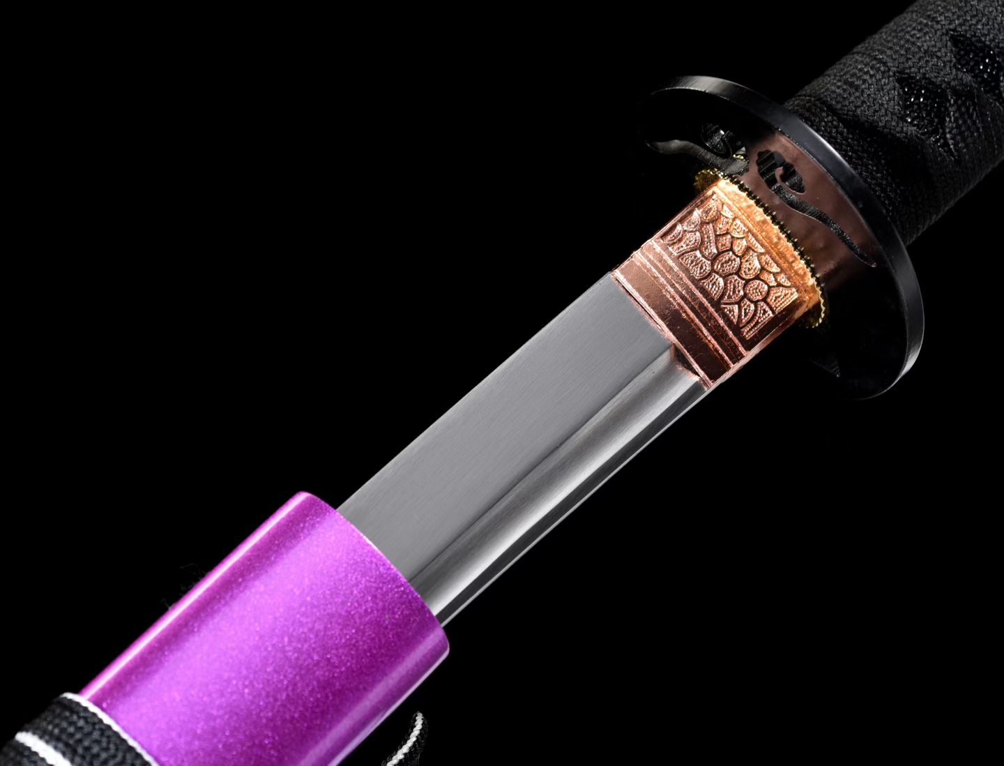 龙泉武士打刀一体长款宝剑收藏摆件未开刃