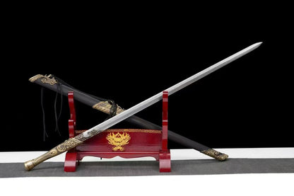 龙泉剑掌柜长剑汉剑龙凤檀未开刃