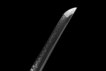 龙泉剑气堂刀剑肋差长款武士t10钢烧刃收藏把玩装饰未开刃