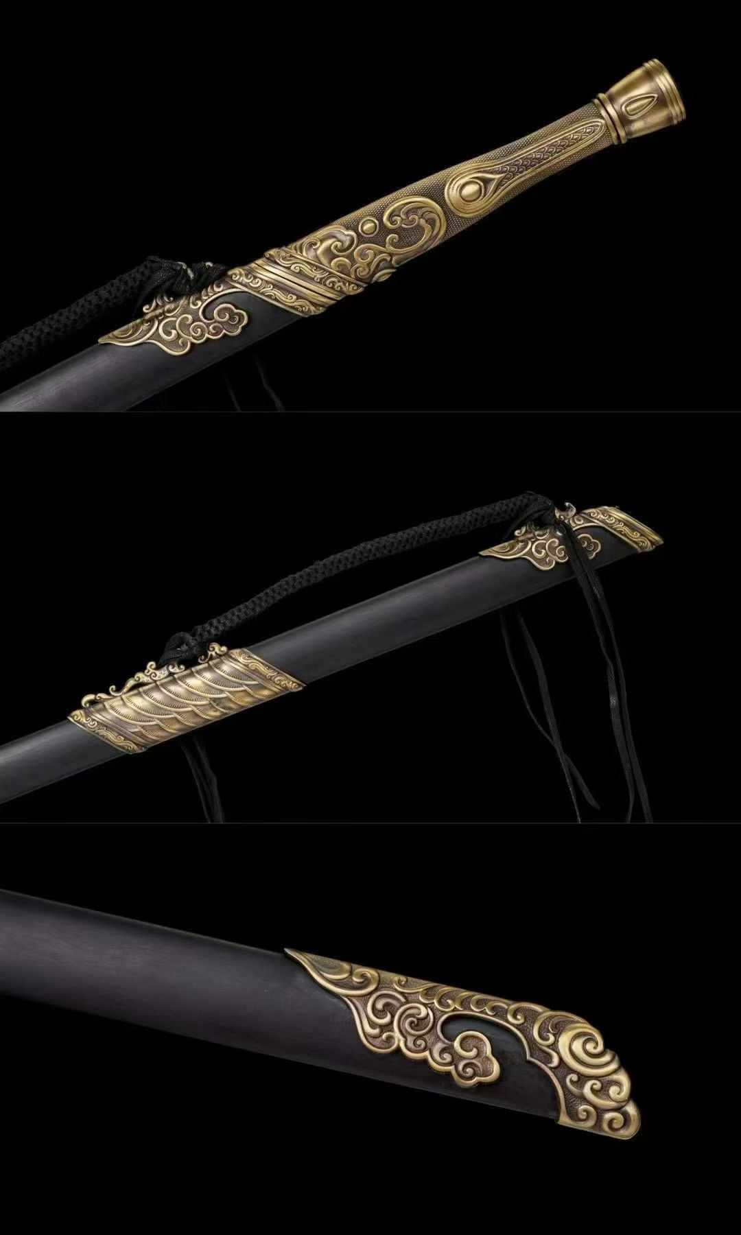 龙泉剑掌柜长剑汉剑龙凤檀未开刃