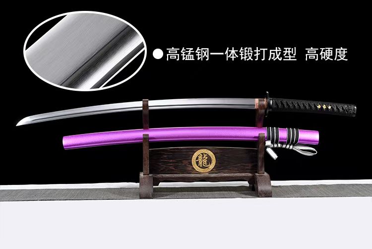 龙泉武士打刀一体长款宝剑收藏摆件未开刃