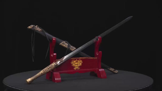 龙泉剑掌柜长剑汉剑龙凤檀未开刃